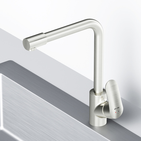 Смеситель для кухонной мойки AM.PM Like F8005711 Сатин