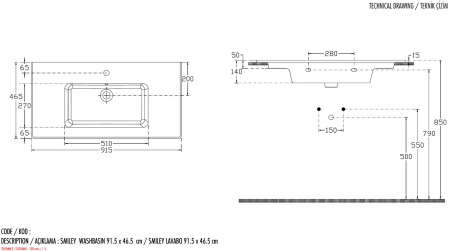 Раковина Allen Brau Fantasy 92 4.11013.20 белый глянец