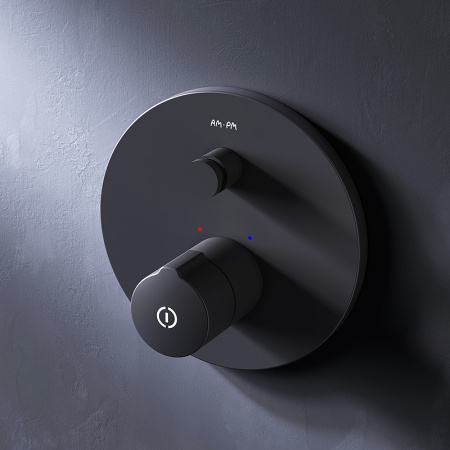 Смеситель для душа AM.PM X-Joy TouchReel F85A45722 Черный матовый Смеситель для душа AM.PM X-Joy TouchReel F85A45722 Черный матовый