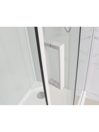 Душевая кабина Frank F409 White 90x90 без крыши