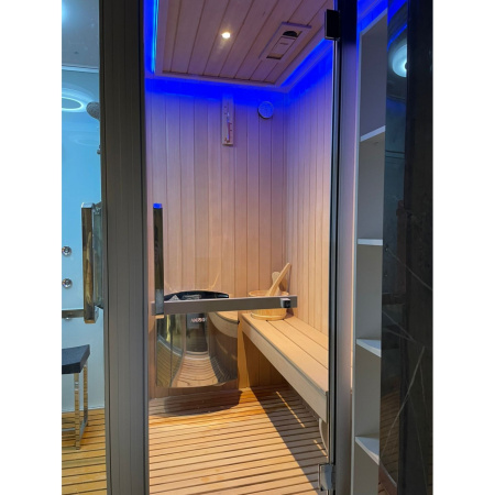 Душевая кабина с сауной Frank F-918 R 180x130