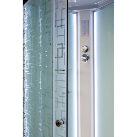 Душевая кабина DTO EM 1511 R LED 110х80