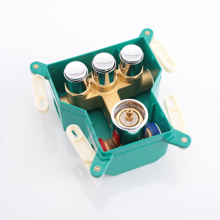 Смеситель для душа Vincea VSCV-431GM трехфункциональный, вороненая сталь Смеситель для душа Vincea VSCV-431GM трехфункциональный, вороненая сталь