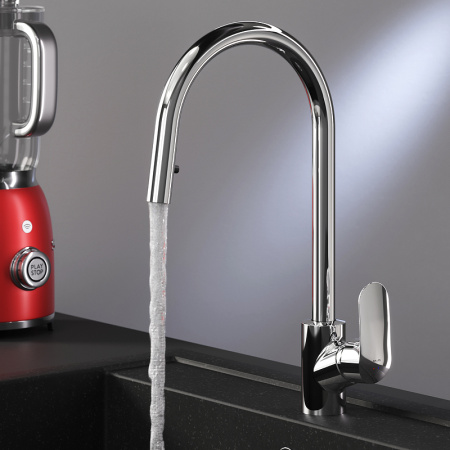 Смеситель для кухонной мойки AM.PM Like F8012000 Хром