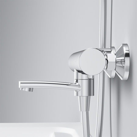 Смеситель для ванны AM.PM X-Joy F85A50000 с термостатом Хром Смеситель для ванны AM.PM X-Joy F85A50000 с термостатом Хром