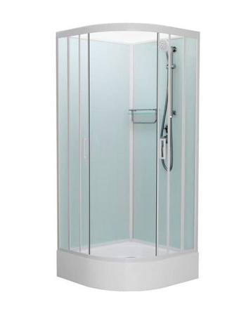 Душевая кабина Frank F400/1 White 100x100 без крыши