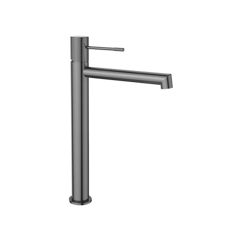 Смеситель для раковины Vincea Desire VBF-1D2GM однорычажный, вороненая сталь