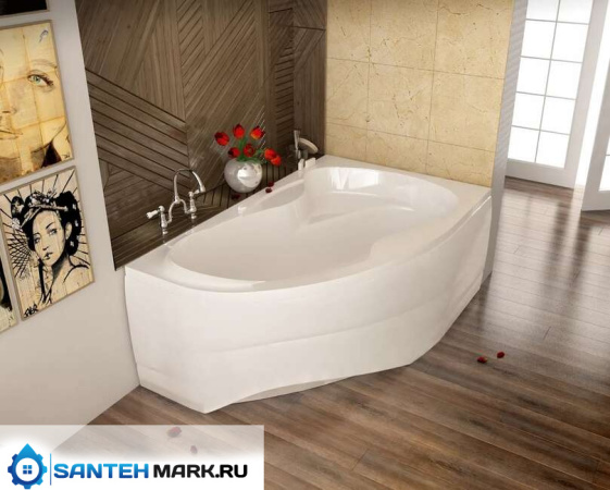 Ванна Мирсант Ливадия Premium левая 160*100