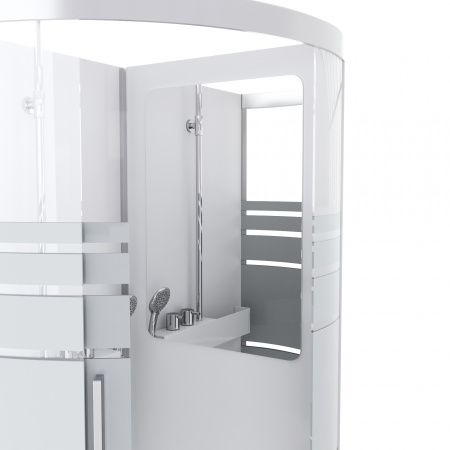 Душевая кабина Am.Pm Chic W81C-017-090MTA, 90х90, без гидромассажа