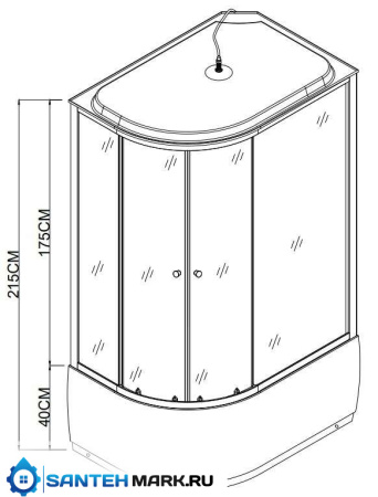 Душевая кабина Taliente TA-12080GR
120x80, прозрачное стекло грейс, профиль матовый хром, правая Душевая кабина Taliente TA-12080GR
120x80, прозрачное стекло грейс, профиль матовый хром, правая