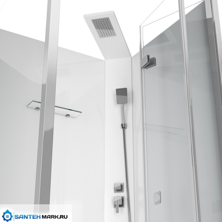 Душевая кабина Ceruttispa BELLA901T (90x90x215-225)(9094 / 8387)