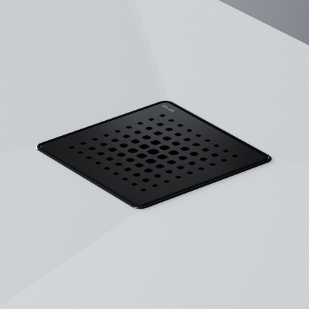Трап для душа Am.Pm PrimeFlow 10 W02BD-P11-010-01BM с Черной матовой решеткой Cut Gradient