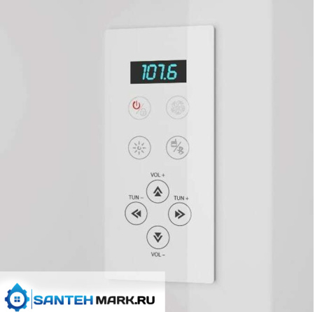 Душевая кабина Jacuzzi Bali 120x80 с хамамом