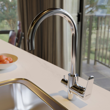 Смеситель для кухонной мойки Damixa Merkur 400730000 Хром