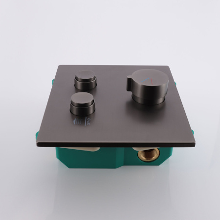 Смеситель для душа Vincea VSCV-421GM двухфункциональный, вороненая сталь Смеситель для душа Vincea VSCV-421GM двухфункциональный, вороненая сталь