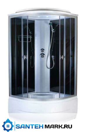 Душевая кабина Aquapulse 4103D grey black