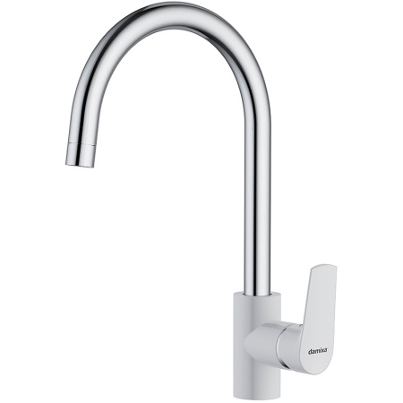 Смеситель для кухонной мойки Damixa RedBlu Origin Balance 790730000 Хром Белый