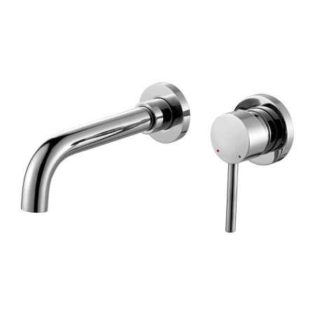 Смеситель для раковины Berges VENTAS R скрытого монтажа, раздельный, хром(076011)