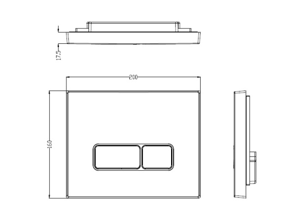 Инсталляция WeltWasser WW MARBERG 410 + SE WT кнопка белая