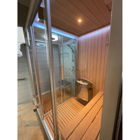 Душевая кабина с сауной Frank F-918 R 180x130