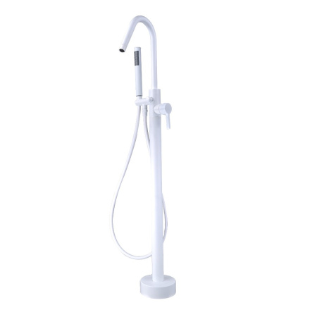 Смеситель Boch Mann SELLA W для отдельностоящей ванны, цвет белый, латунь BM9636 Смеситель Boch Mann SELLA W для отдельностоящей ванны, цвет белый, латунь BM9636