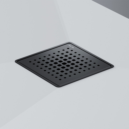 Трап для душа Am.Pm MasterFlow 10 W01BD-P11-010-01BM с Черной матовой решеткой Cut Gradient