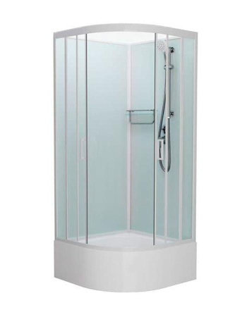 Душевая кабина Frank F400/2 White 100x100 без крыши Душевая кабина Frank F400/2 White 100x100 без крыши