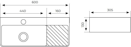 Раковина Aquanet Comfort-3 60 Раковина Aquanet Comfort-3 60