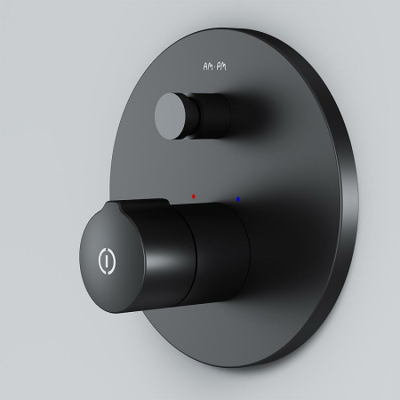Смеситель для душа AM.PM X-Joy TouchReel F85A45722 Черный матовый Смеситель для душа AM.PM X-Joy TouchReel F85A45722 Черный матовый