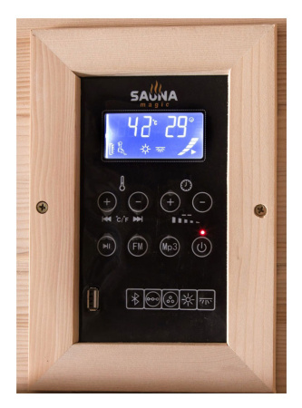 Сауна SaunaMagic Glass CS Mini