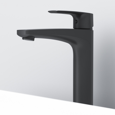 Смеситель для раковины AM.PM Gem F90A92022 Черный матовый Смеситель для раковины AM.PM Gem F90A92022 Черный матовый