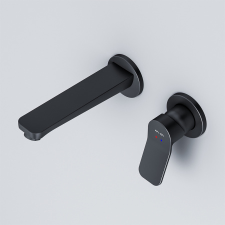 Смеситель для раковины AM.PM X-Joy F85A72622 Черный матовый