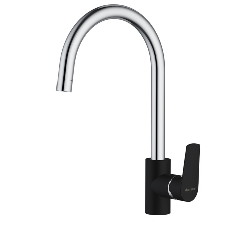 Смеситель для кухонной мойки Damixa RedBlu 790720000 Черный Хром