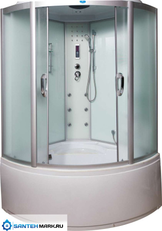 Душевая кабина Водный мир ВМ-8850 тонированные/белые