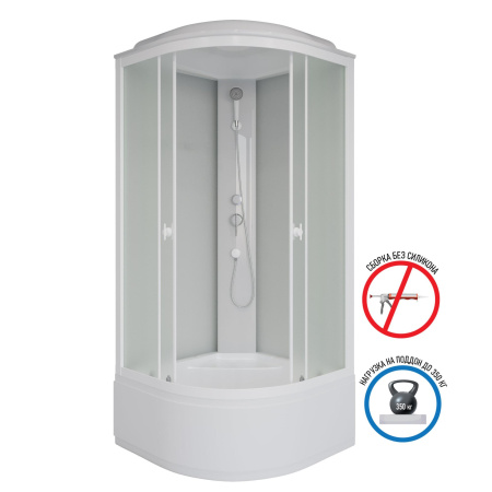 Душевая кабина Niagara Promo P90/40/MT (900х900х2150) 4 места