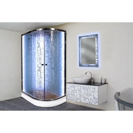 Душевая кабина DTO EM 1512 L N LED 120х80