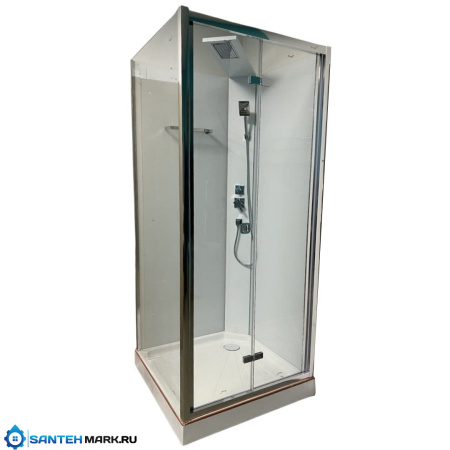 Душевая кабина Ceruttispa Bella 90T без крыши