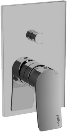 Смеситель Paffoni Tilt TI015ST/M (с внутренней частью)