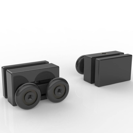 Душевой уголок Black & White S872-900 Black