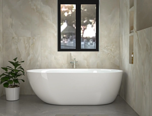 Ванна Ceruttispa COMO150 (1500x750x560) отдельностоящая, белая, со сливом-переливом