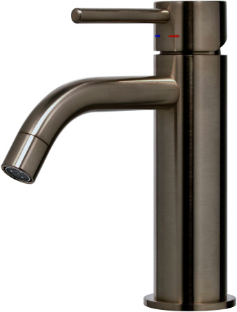 Смеситель Paffoni Light LIG071NKNSP никель черный брашированный Смеситель Paffoni Light LIG071NKNSP никель черный брашированный