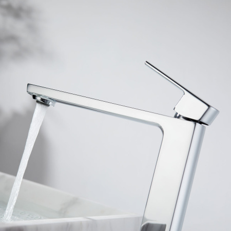 Смеситель для раковины Vincea Next VBF-1N2CH однорычажный, хром