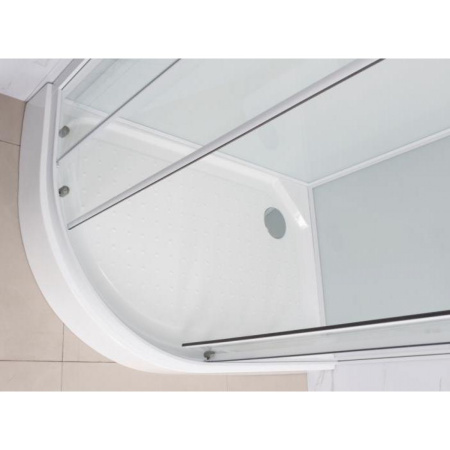 Душевая кабина Frank F418L White 100x80 без крыши Душевая кабина Frank F418L White 100x80 без крыши