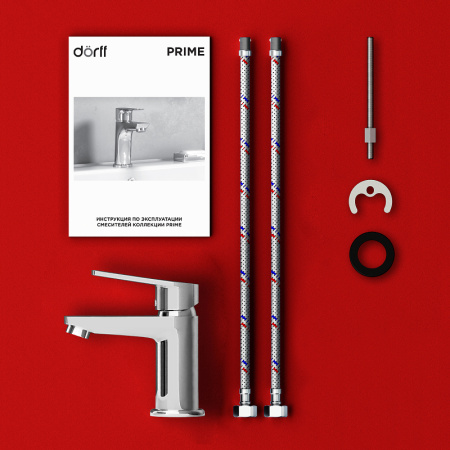 Смеситель для раковины Dorff Prime D4002100 Хром Смеситель для раковины Dorff Prime D4002100 Хром