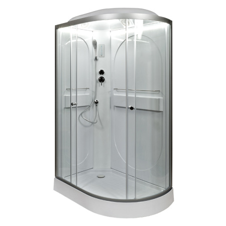 Душевая кабина DTO L 602 L LED 120x80 с подсветкой