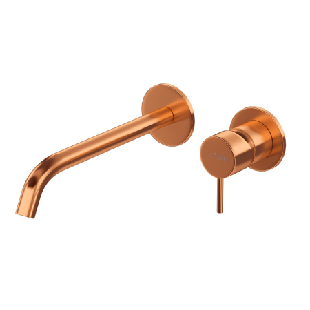 Смеситель CEZARES LEAF LEAF-BLI2-L-SS красный