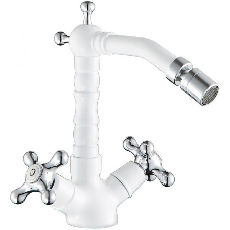 Смеситель для биде Cezares Retro RETRO-C-BS2-BLC Белый глянцевый