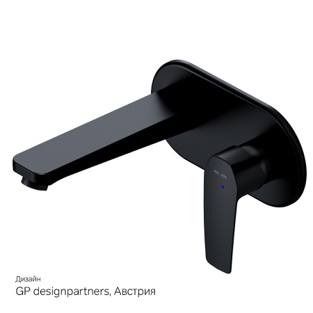 Смеситель для раковины AM.PM Gem F90A72222 Черный матовый