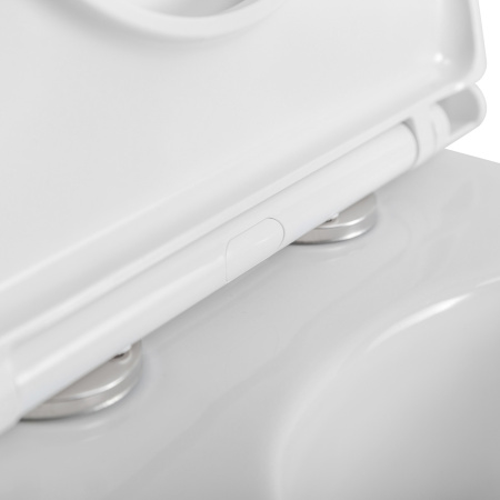 Унитаз BelBagno TRE-TOR BB673CP-MN-TOR/SC со смывом "Торнадо", с сиденьем дюропласт soft close, P-trap