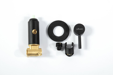 Смеситель Cezares Czr CZR-DA1-NOP Черная матовая